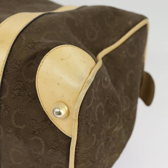 CELINE C saluki Hand Bag Canvas Brown Auth 99417 - Picture 14 of 16